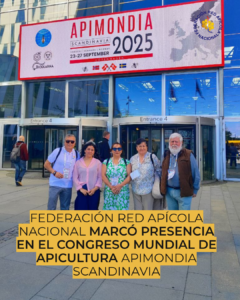 FEDERACIÓN RED APÍCOLA NACIONAL MARCÓ PRESENCIA EN EL CONGRESO MUNDIAL DE APICULTURA APIMONDIA SCANDINAVIA