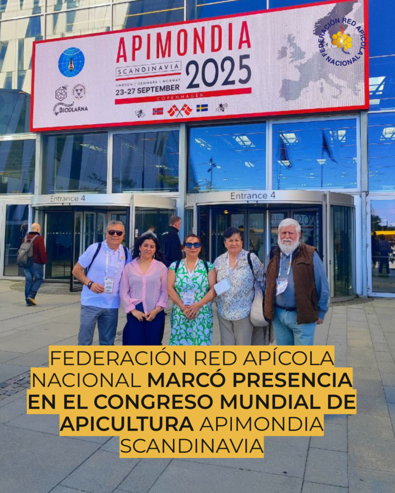 FEDERACIÓN RED APÍCOLA NACIONAL MARCÓ PRESENCIA EN EL CONGRESO MUNDIAL DE APICULTURA APIMONDIA SCANDINAVIA